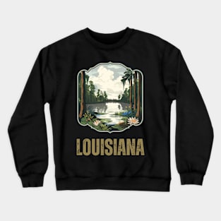 Louisiana Sate USA Crewneck Sweatshirt